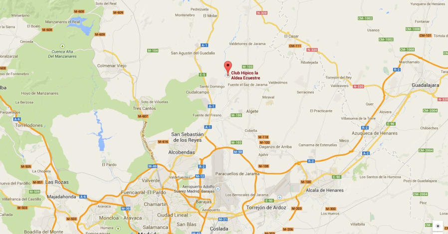 ubicación mapa aldea ecuestre